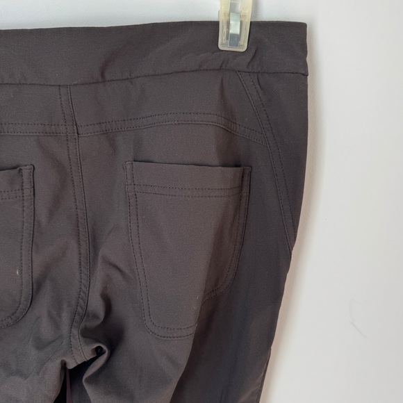 Athleta Wander Black Travel Performance Pants Stretchy Pockets Size 8 Petite - Picture 9 of 10